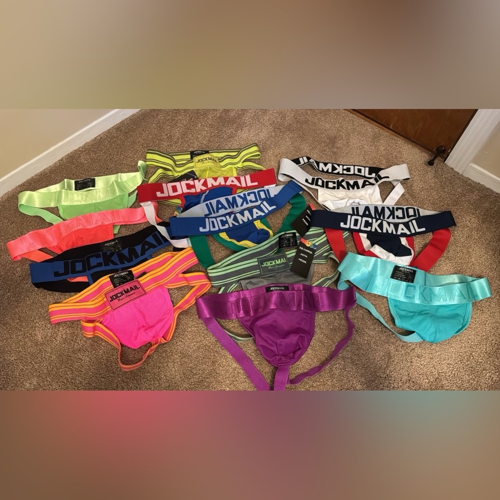 Man’s JOCKMAIL Jockstraps 12-PACK Size: XL